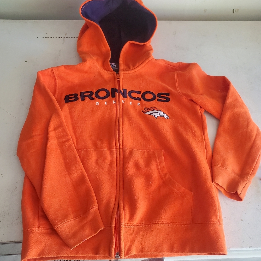 NFL Denver Broncos youth zip up